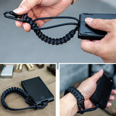 2pcs Outdoor Eagle Beak Hanging Buckle Hand-woven Backpack Carabiner