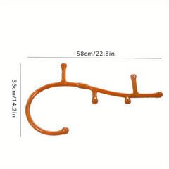 Detachable Back Massage Tool Handheld Self Massage Stick Muscle Relaxation