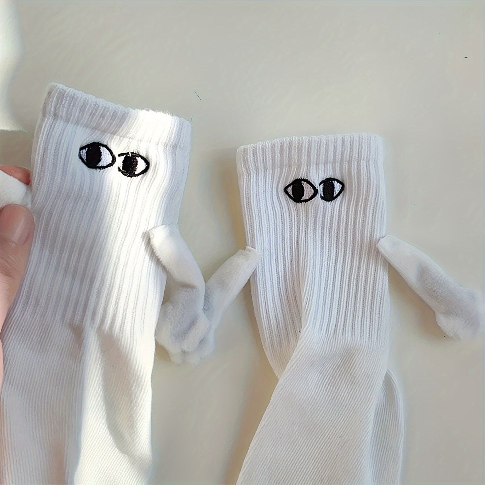 Teenager's Unisex Magnetic Crew Socks Novelty Comfy Casual Thermal Style