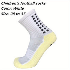 2 Pairs Boy's Mid Crew Sport Socks Sweat Absorbing Nylon Comfy Breathable Socks