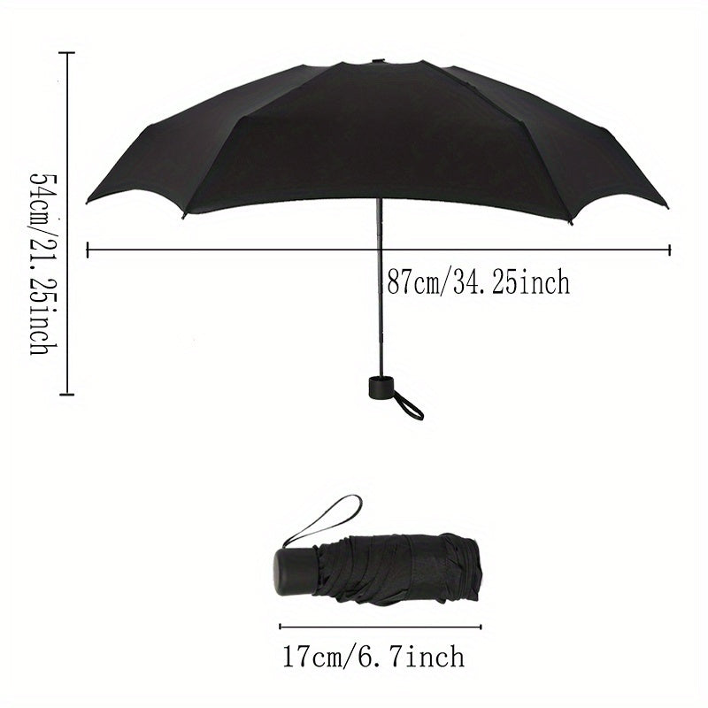Mini UV Sun Umbrella Waterproof Portable Rain Umbrella