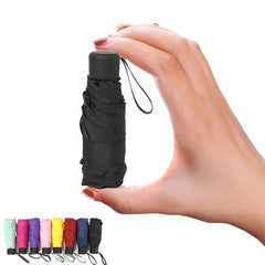 Mini UV Sun Umbrella Waterproof Portable Rain Umbrella