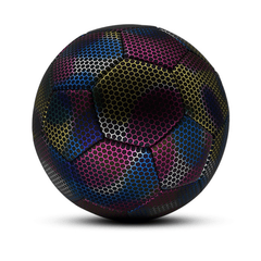Reflective Luminous Football PU Wear-resistant Outdoor Sports Training Ball