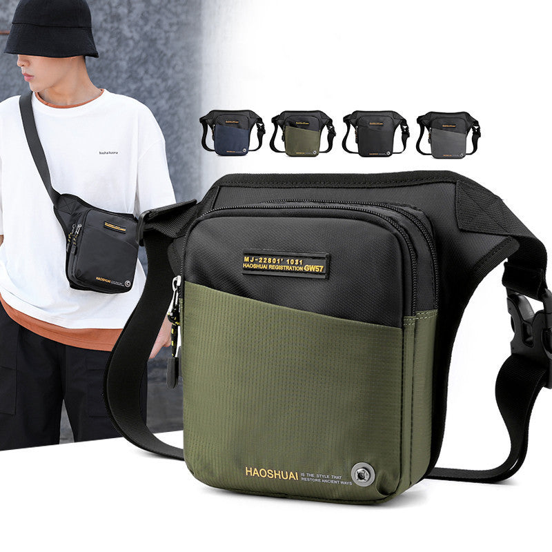 Waterproof Outdoor Fanny Pack for Riding Mountaineering Casual Sports Chest Bag