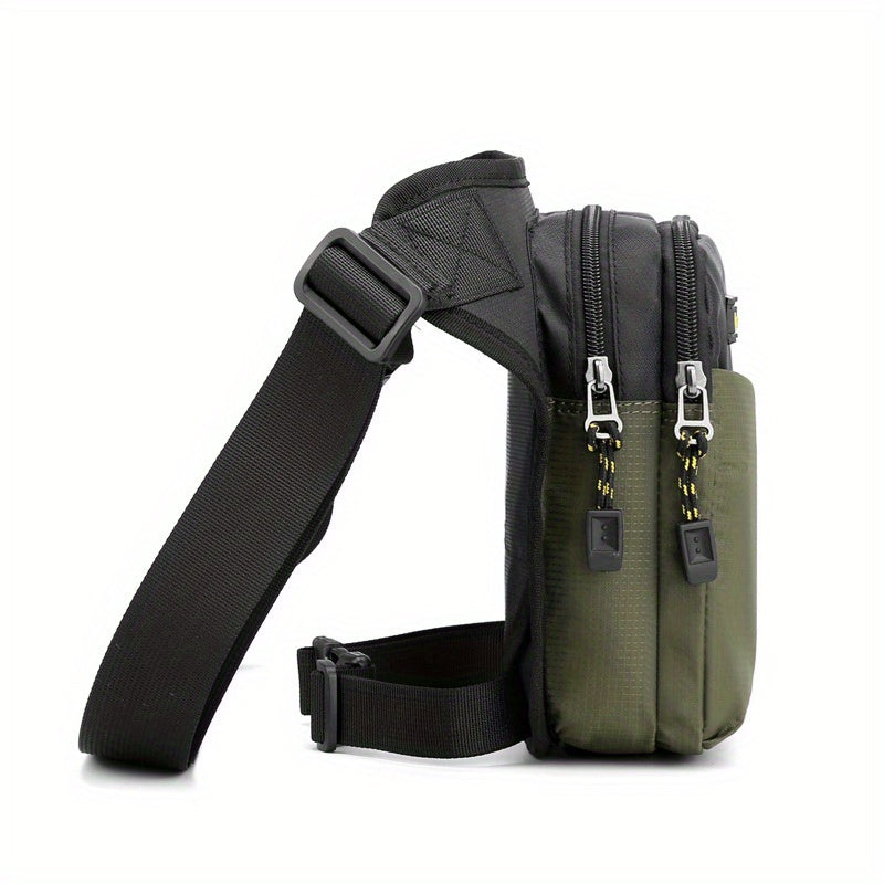 Waterproof Outdoor Fanny Pack for Riding Mountaineering Casual Sports Chest Bag