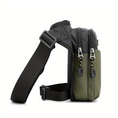 Waterproof Outdoor Fanny Pack for Riding Mountaineering Casual Sports Chest Bag