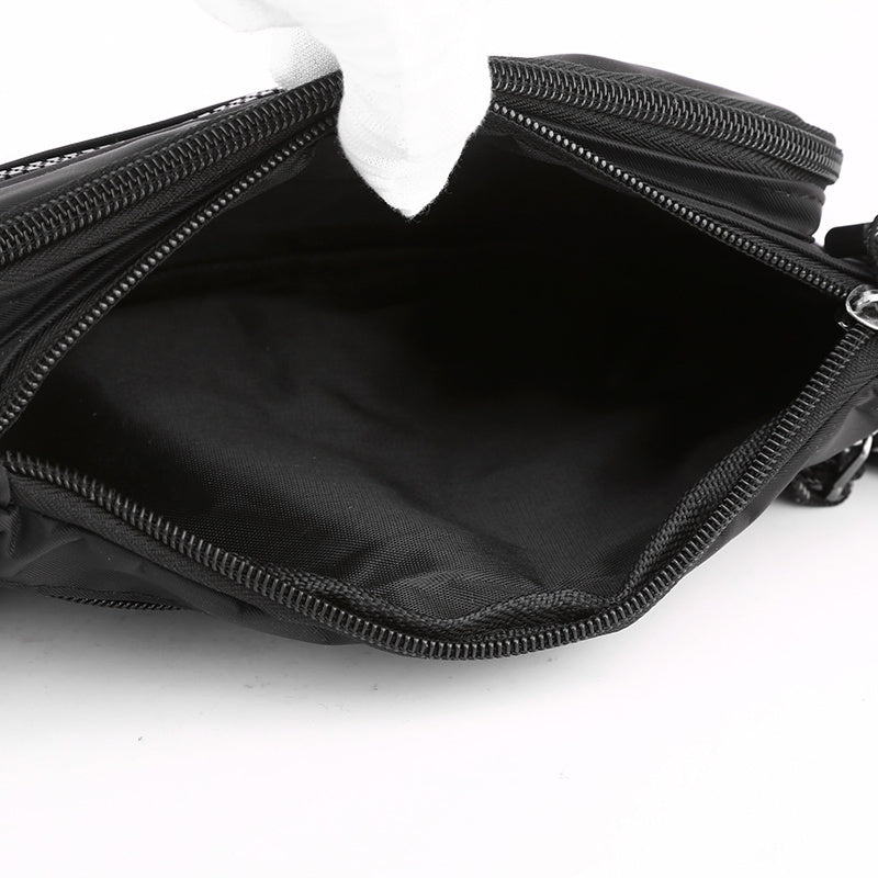 Solid Chest Bag Outdoor Sports Fanny Pack Sling Waist Bag & Crossbody Purse