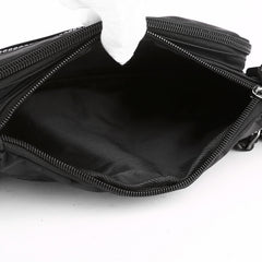 Solid Chest Bag Outdoor Sports Fanny Pack Sling Waist Bag & Crossbody Purse
