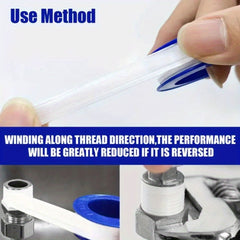 2pcs 15M PTFE Water Pipe Tape Thread Seal Tape Home Improvement