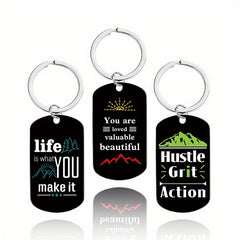 Mountain Keychain: Sports Inspiration for Family