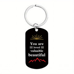 Mountain Keychain: Sports Inspiration for Family