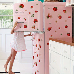 Strawberry Wall Sticker Set for Kitchen Dinning Room