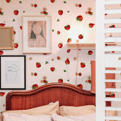 Strawberry Wall Sticker Set for Kitchen Dinning Room