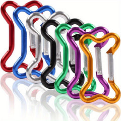 1pc Carabiner Bone Clip Clasp Snap Hook Keyring Camping