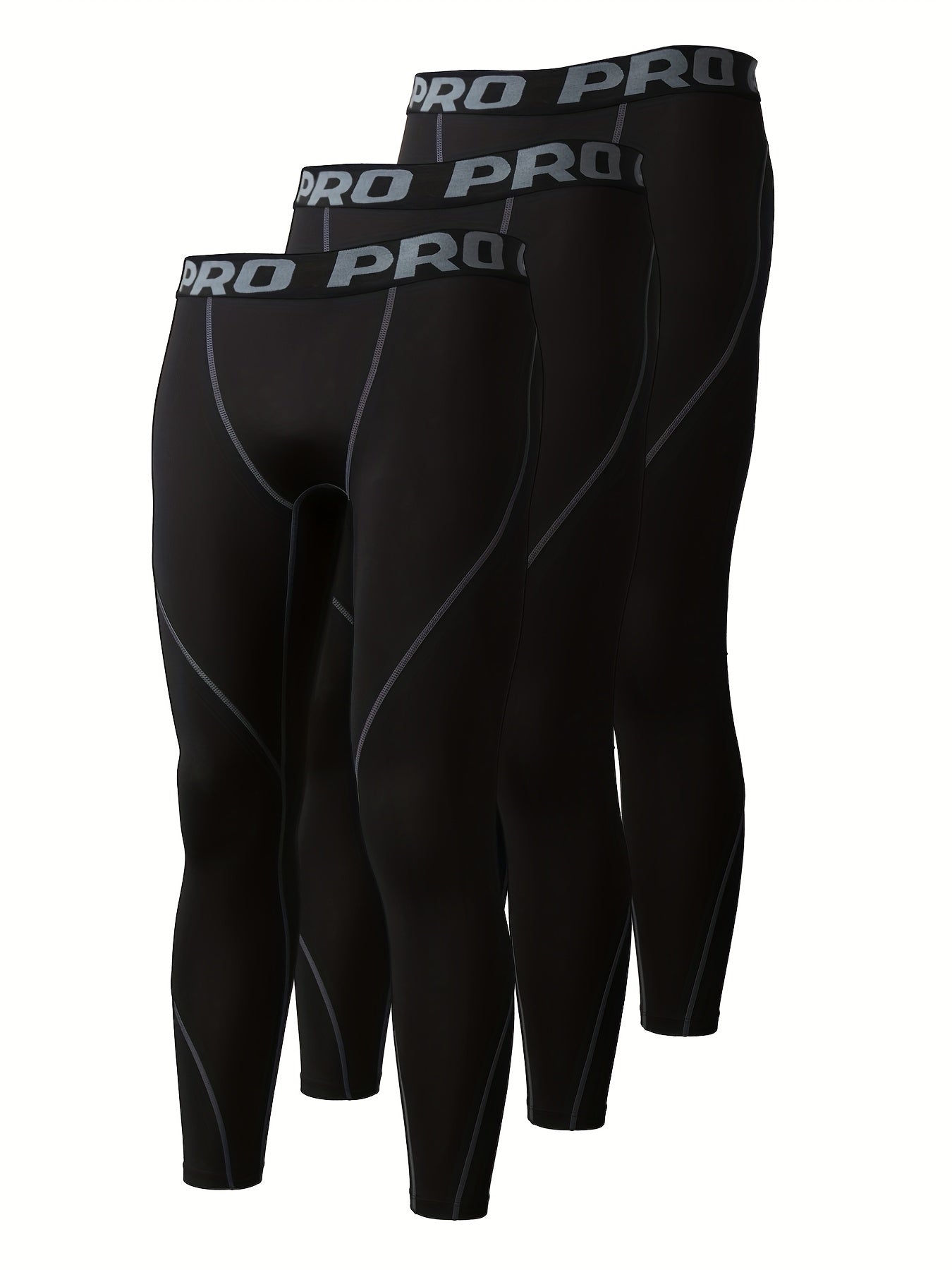 Men's Quick Dry Compression Leggings for Gym Fitness