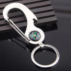 Multifunctional Bottle Opener Waist Keychain for Climbing