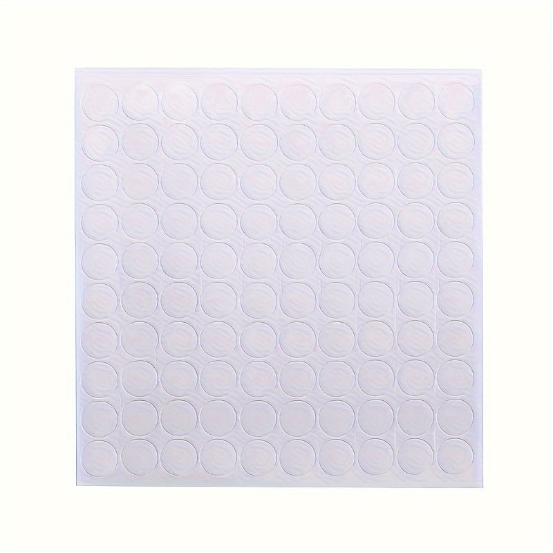 100pcs Acrylic Double Sided Tape High Viscosity Thickened Round Magic Adhesive