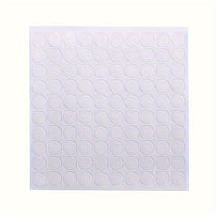 100pcs Acrylic Double Sided Tape High Viscosity Thickened Round Magic Adhesive