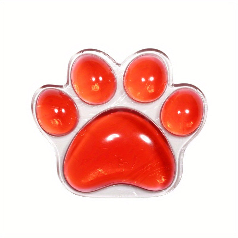 Small Cat Paw Mouse Pad Clear Wrist Rest Office Game Wrist Pad