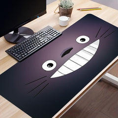 Cartoon Cat Mouse Pad Anime Gaming Desk Mat Large Stitched Edges