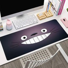 Cartoon Cat Mouse Pad Anime Gaming Desk Mat Large Stitched Edges