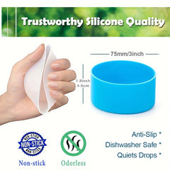2pcs Silicone Boot Water Cup Protective Cover