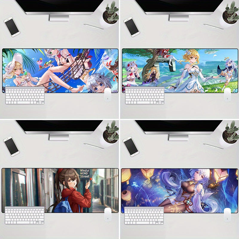 Anime Mouse Pad Oversized Gaming Keyboard Mouse Pad