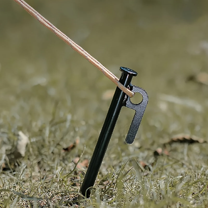 30 0cm Outdoor Camping Tent Ground Nails Canopy Metal Pegs Stakes
