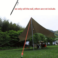 30 0cm Outdoor Camping Tent Ground Nails Canopy Metal Pegs Stakes