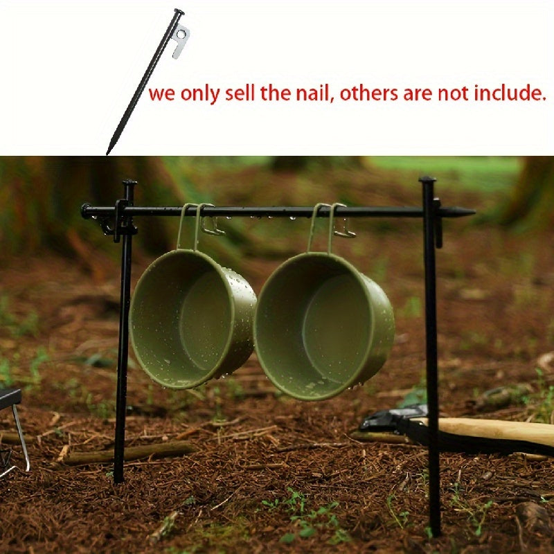 30 0cm Outdoor Camping Tent Ground Nails Canopy Metal Pegs Stakes