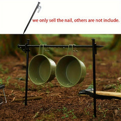 30 0cm Outdoor Camping Tent Ground Nails Canopy Metal Pegs Stakes