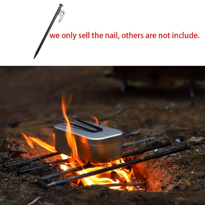 30 0cm Outdoor Camping Tent Ground Nails Canopy Metal Pegs Stakes