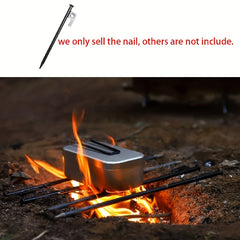 30 0cm Outdoor Camping Tent Ground Nails Canopy Metal Pegs Stakes