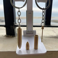 DIY Car Keychain With Hidden Ear Spoon & Gadget Mountaineering Keychain