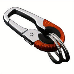 3pcs Stainless Steel Keychain Hook Buckle Carabiner Climbing Tool Fishing Keyrin