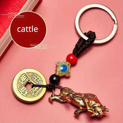 Zodiac Keychain Car Keychain Jewelry Making Accessories