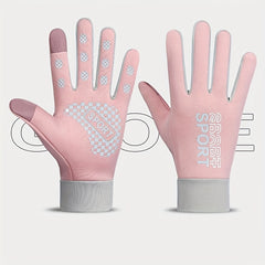 Velvet Touch Screen Windproof Coldproof Gloves for Men and Women