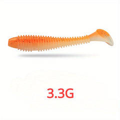 35pc Soft Lure Crank Hooks Set Bionic Swimbait Fishing Tackle 7 3 3g Fishy Smell