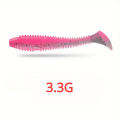 35pc Soft Lure Crank Hooks Set Bionic Swimbait Fishing Tackle 7 3 3g Fishy Smell