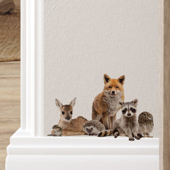 3D Animal Wall Stickers Self Adhesive Removable Decals for Home Decoration