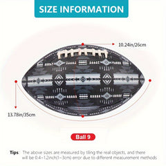 American Football Rugby Outdoor Sports Competition Training Ball