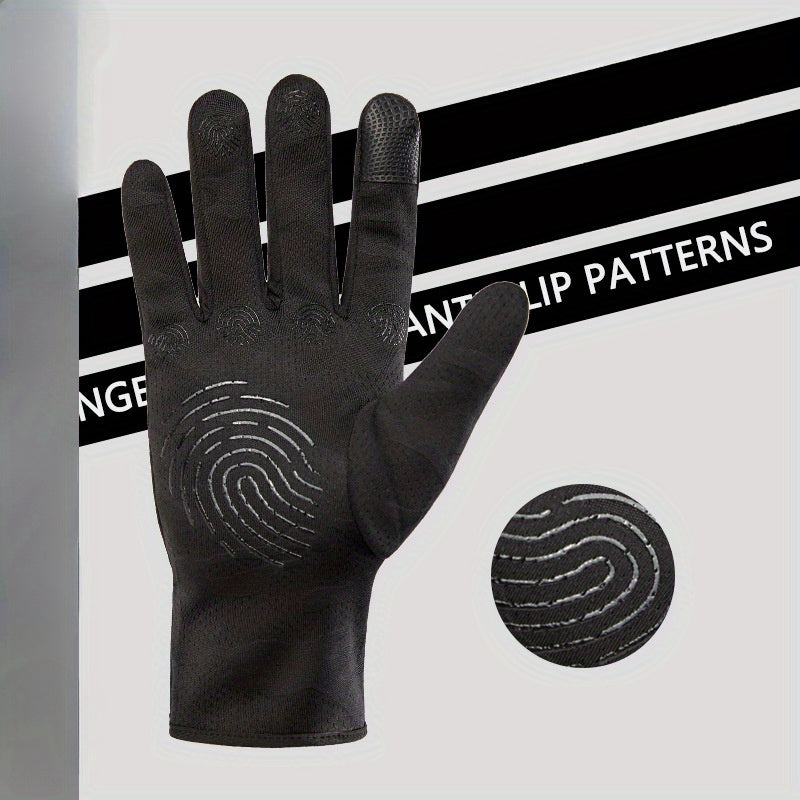 Outdoor Riding Warm Waterproof Touch Screen Gloves Anti slip