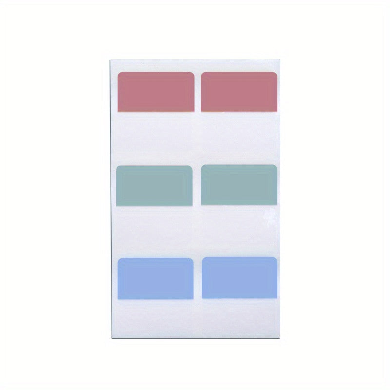 10sheets Retro Sticky Notes Sticker Waterproof Index Labels Arrow Flags