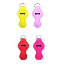 Hand Sanitizer Bottle Covers Set with Keychain