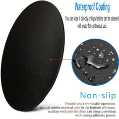 Cartoon Turtle Gaming Mouse Pad - Non-Slip Rubber - Office Laptops
