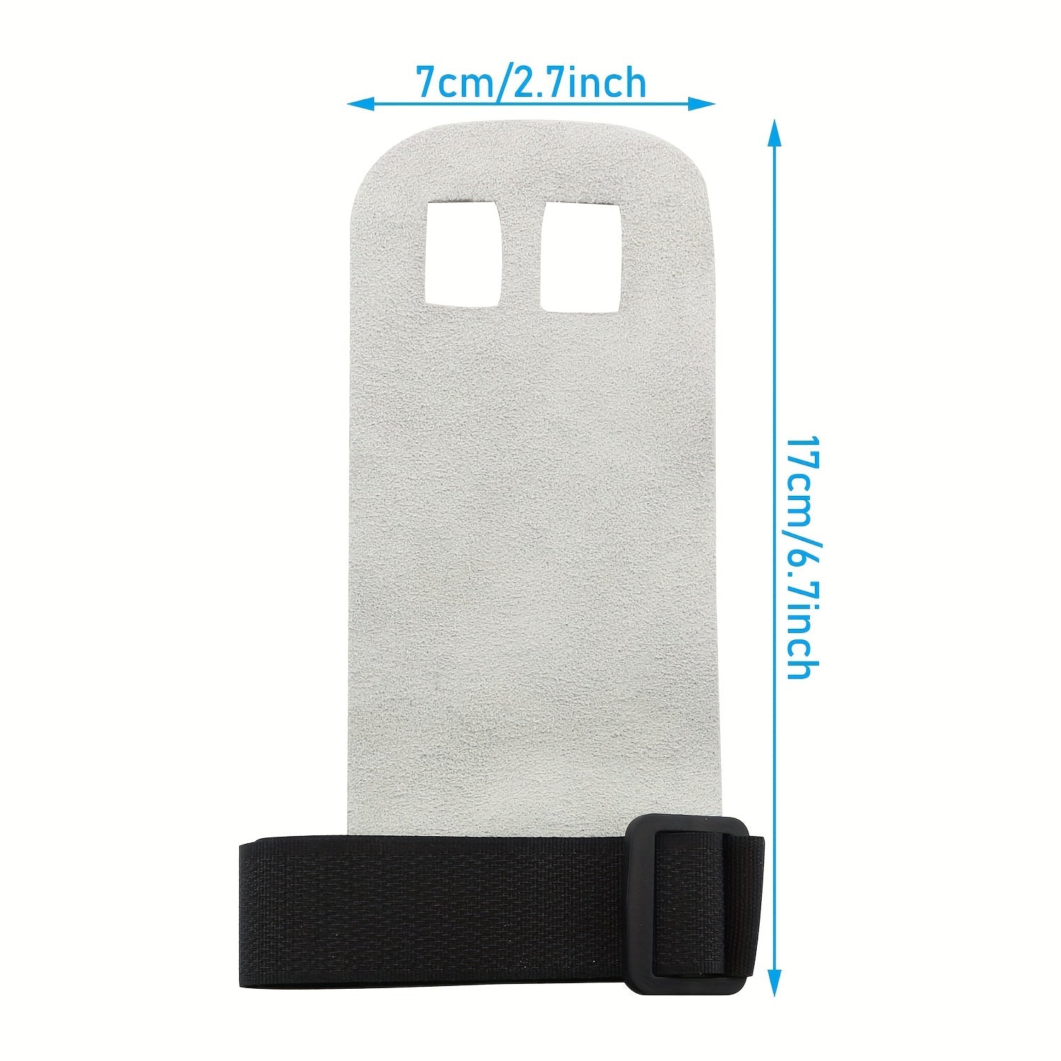 2pcs Weightlifting Dumbbell Handle Grip Gymnastics Palm Protectors
