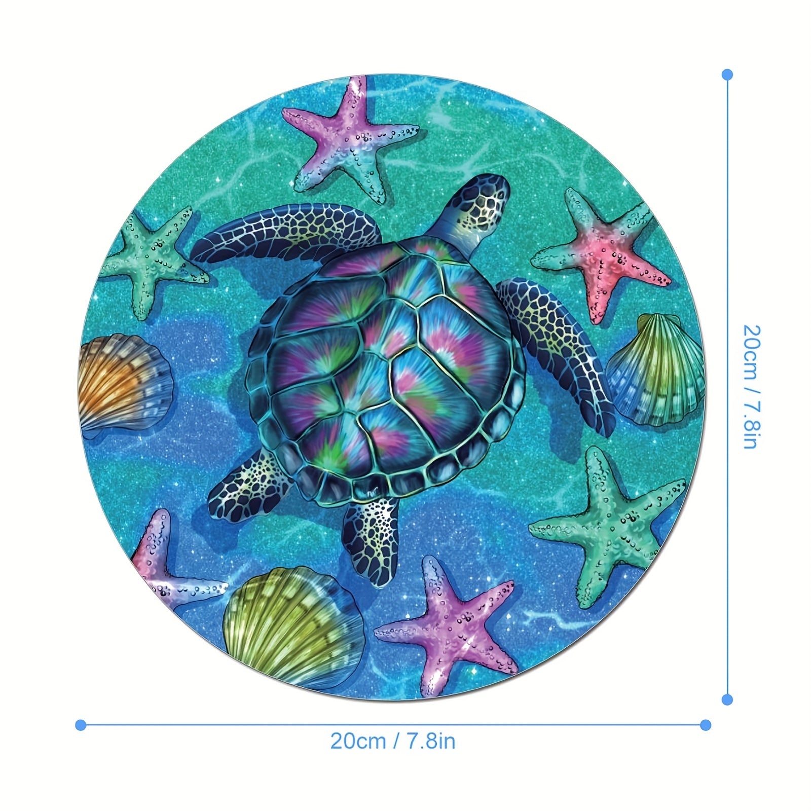 Cartoon Turtle Gaming Mouse Pad - Non-Slip Rubber - Office Laptops