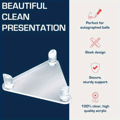 Acrylic Basketball Stand Football Stand Ball Display Stand
