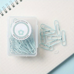 10pcs Colorful Paper Clips Office Supplies