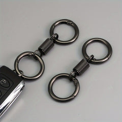 Creative Spring Keychain Carabiner Keyring Car Key Pendant
